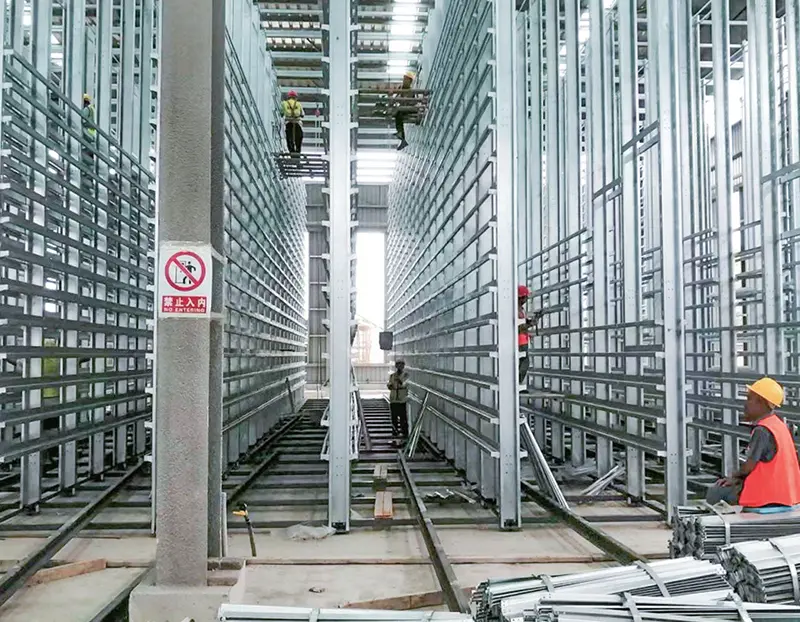 Kiln menyembuhkan struktur keluli
